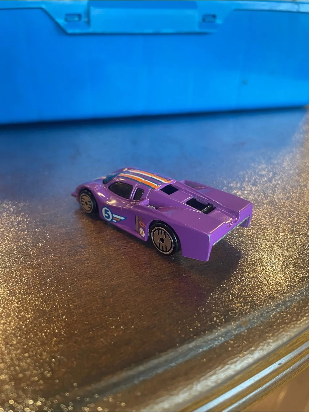 Hot Wheels GT Racer 1988 #5 Purple Speed Fleet